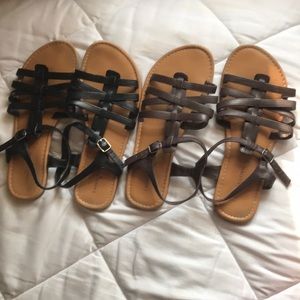 Adorable pairs of sandals